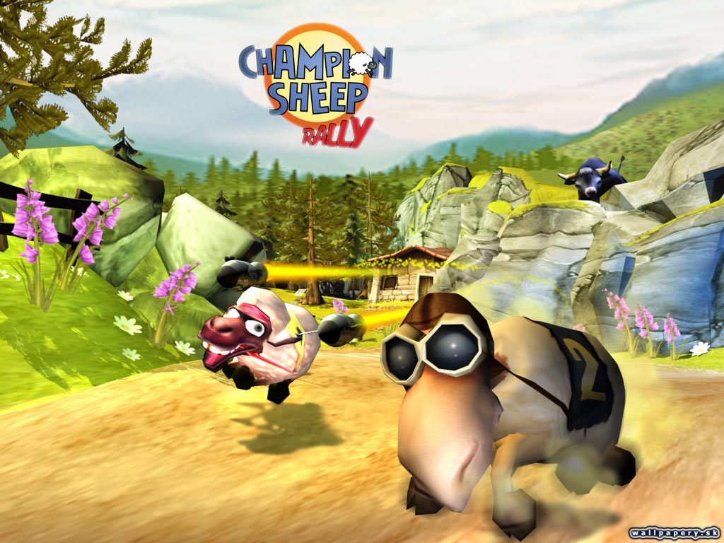 Champion Sheep Rally: Need for Sheep - wallpaper 3