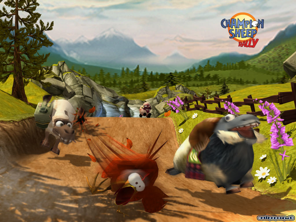 Champion Sheep Rally: Need for Sheep - wallpaper 6