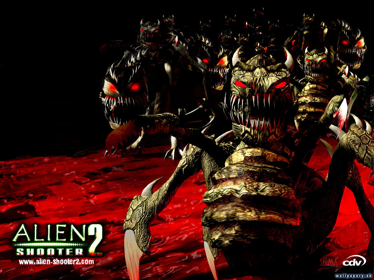 Alien Shooter 2: Vengeance - wallpaper 3