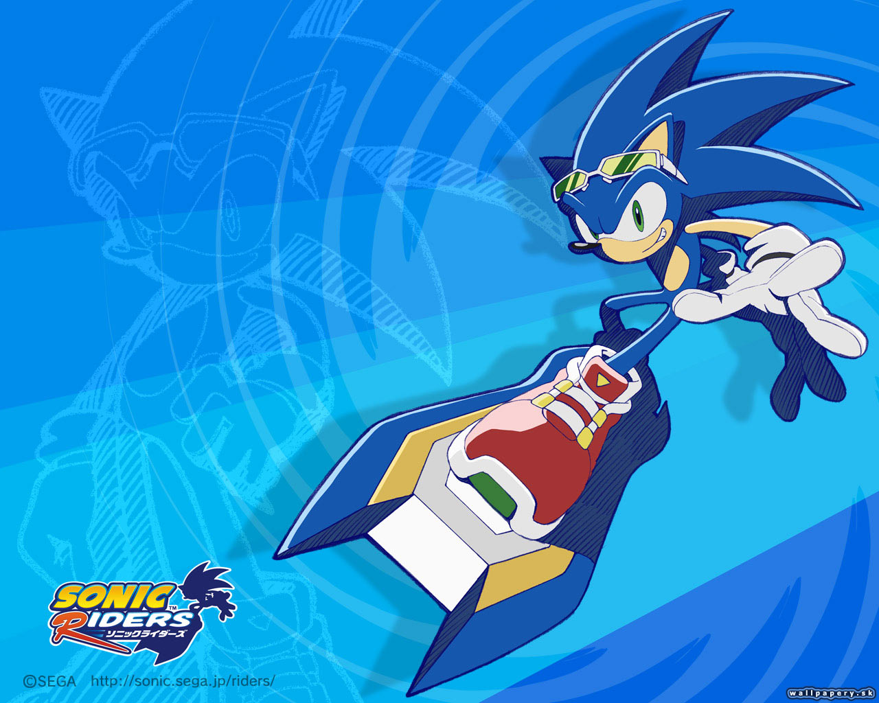 Sonic Riders - wallpaper 2