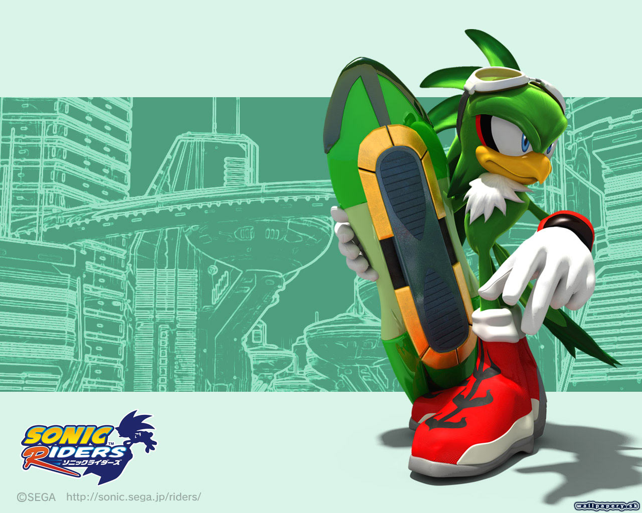 Sonic Riders - wallpaper 3