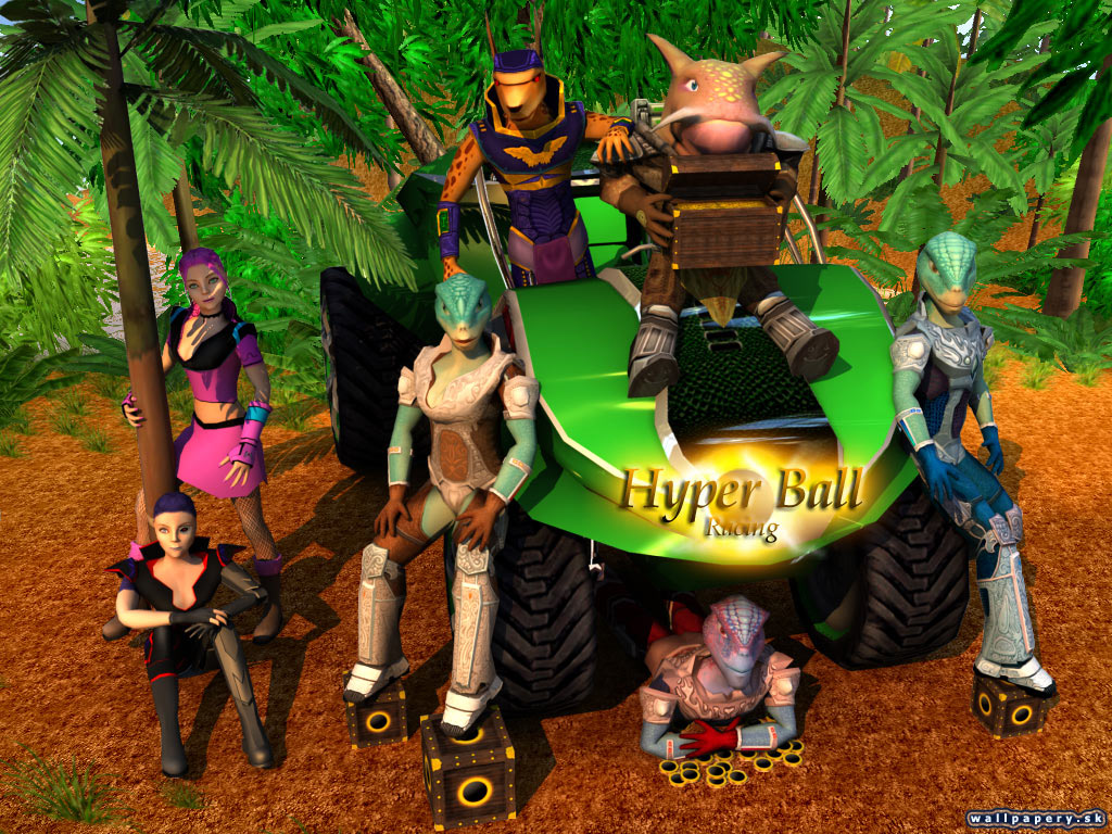 Hyperball Racing - wallpaper 1