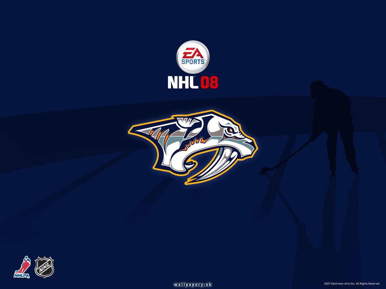 NHL 08 - wallpaper 23