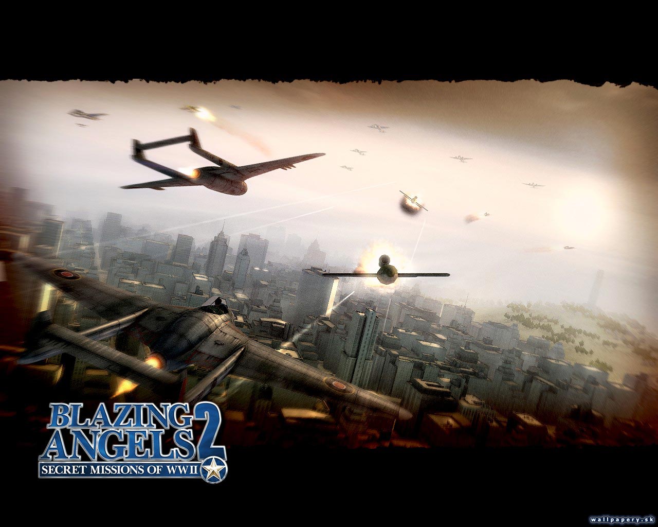 Blazing Angels 2: Secret Missions of WWII - wallpaper 4