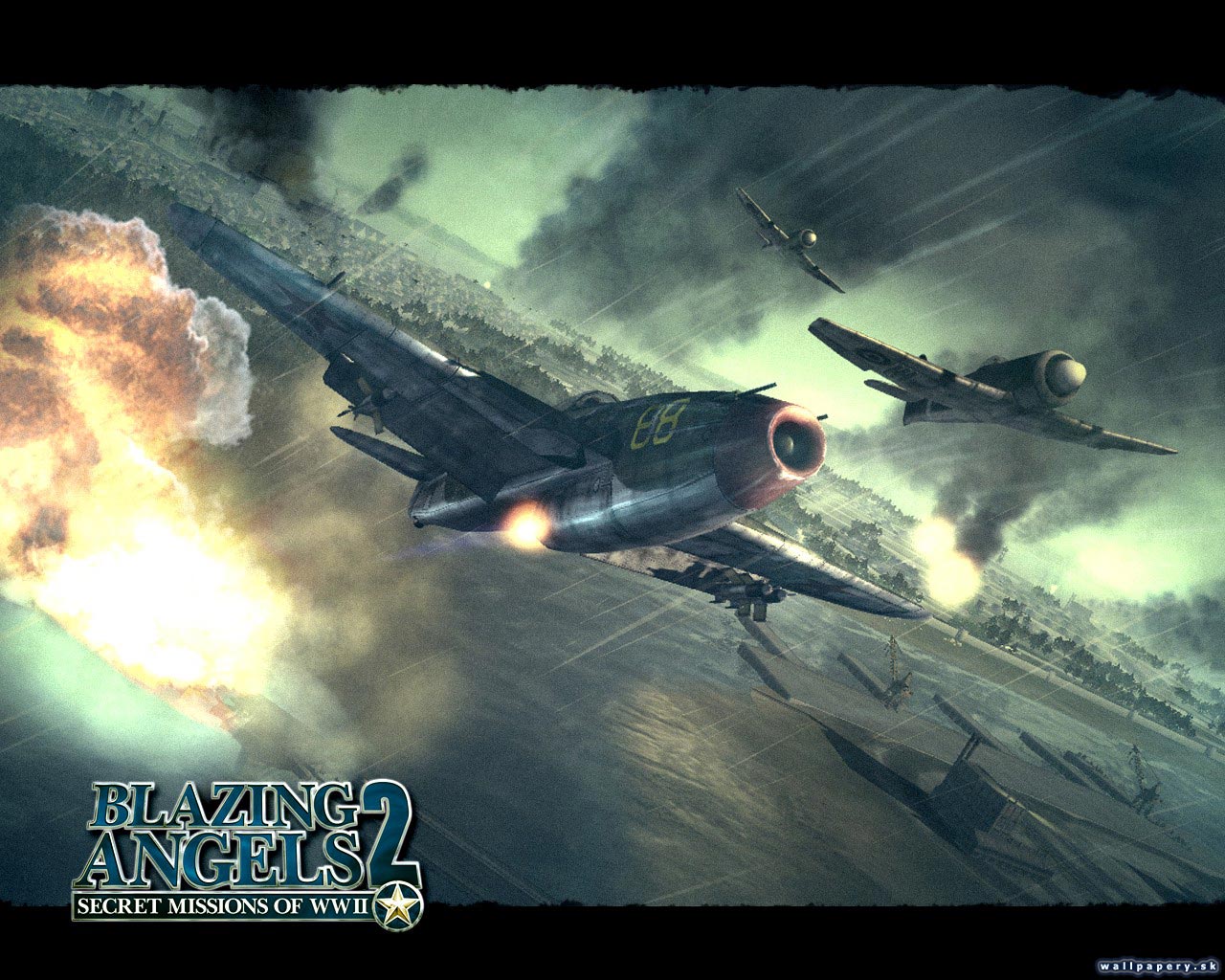 Blazing Angels 2: Secret Missions of WWII - wallpaper 5