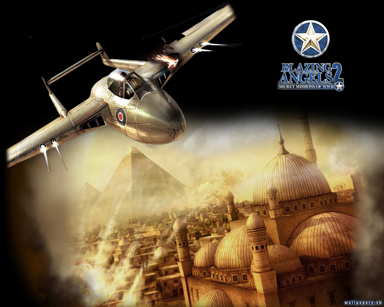 Blazing Angels 2: Secret Missions of WWII - wallpaper 9