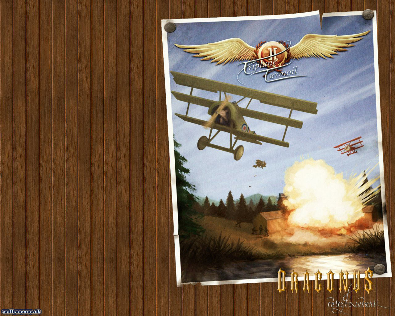 Triplane Turmoil II - wallpaper 1