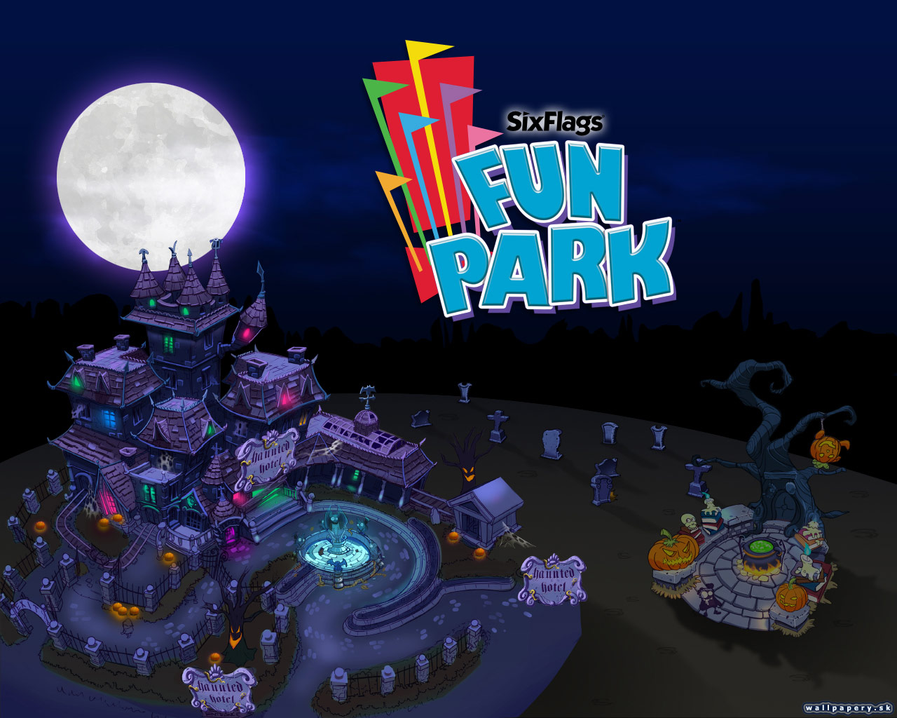 Six Flags Fun Park - wallpaper 1