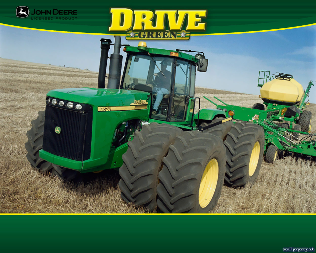 John Deere: Drive Green - wallpaper 2