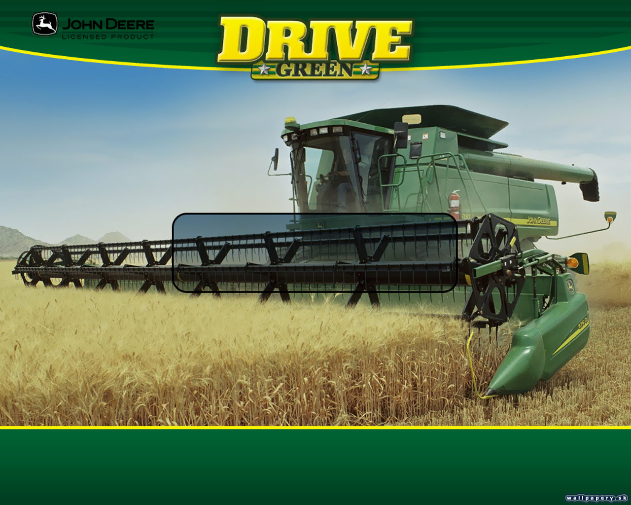 John Deere: Drive Green - wallpaper 3