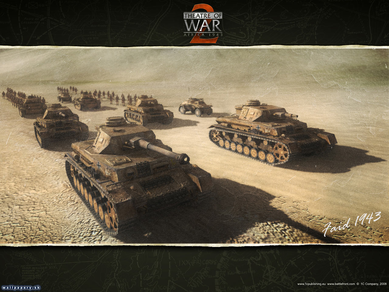 Theatre of War 2: Africa 1943 - wallpaper 10