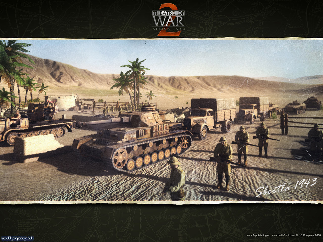 Theatre of War 2: Africa 1943 - wallpaper 17