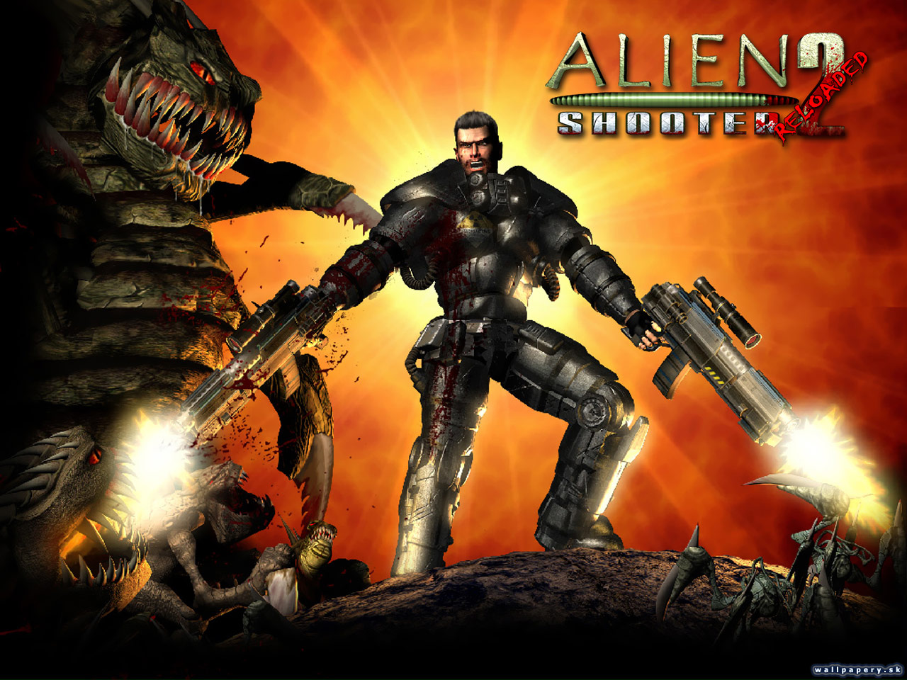 Alien Shooter 2: Reloaded - wallpaper 1