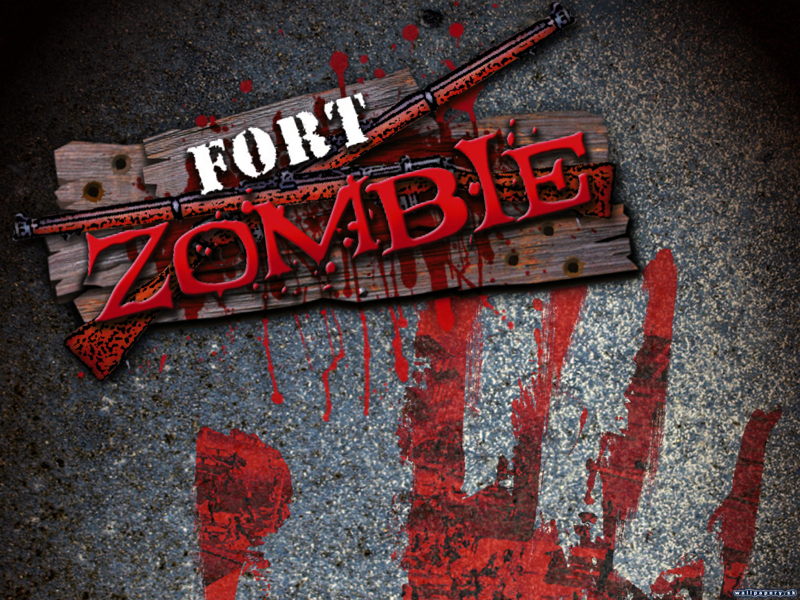 Fort Zombie - wallpaper 1