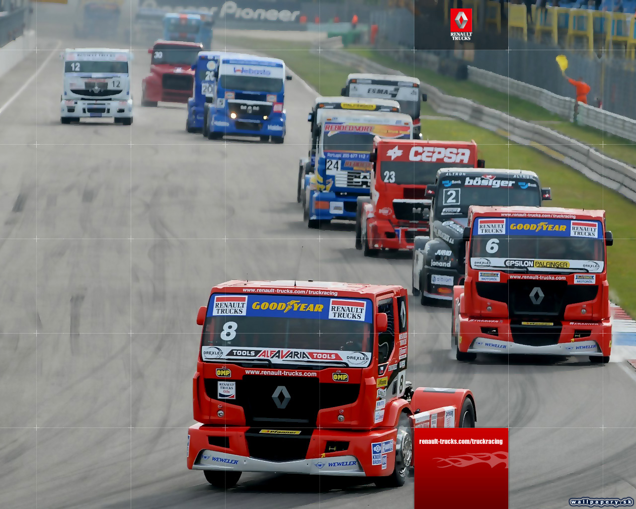 Truck Racing by Renault Trucks - wallpaper 2