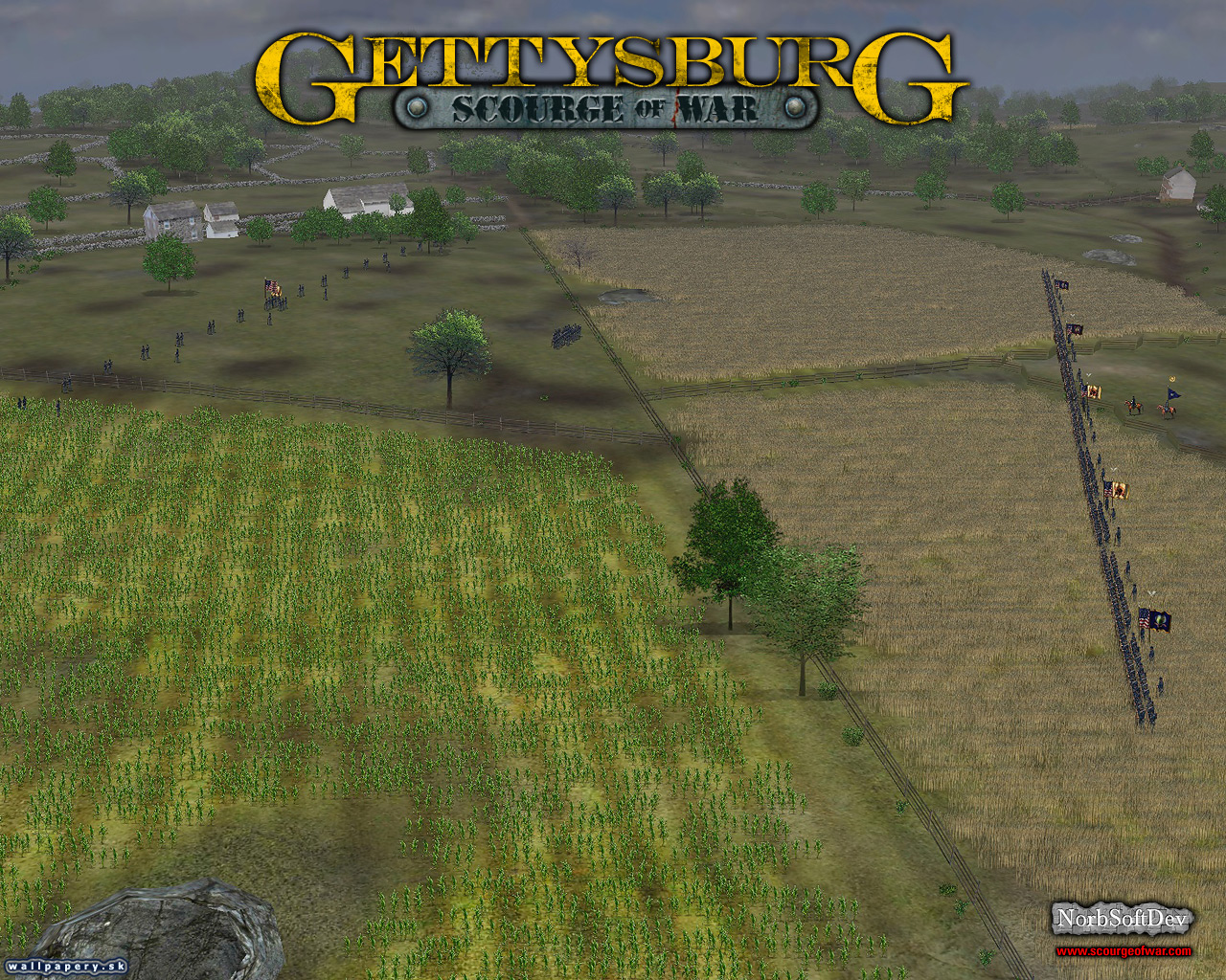 Scourge of War: Gettysburg - wallpaper 7