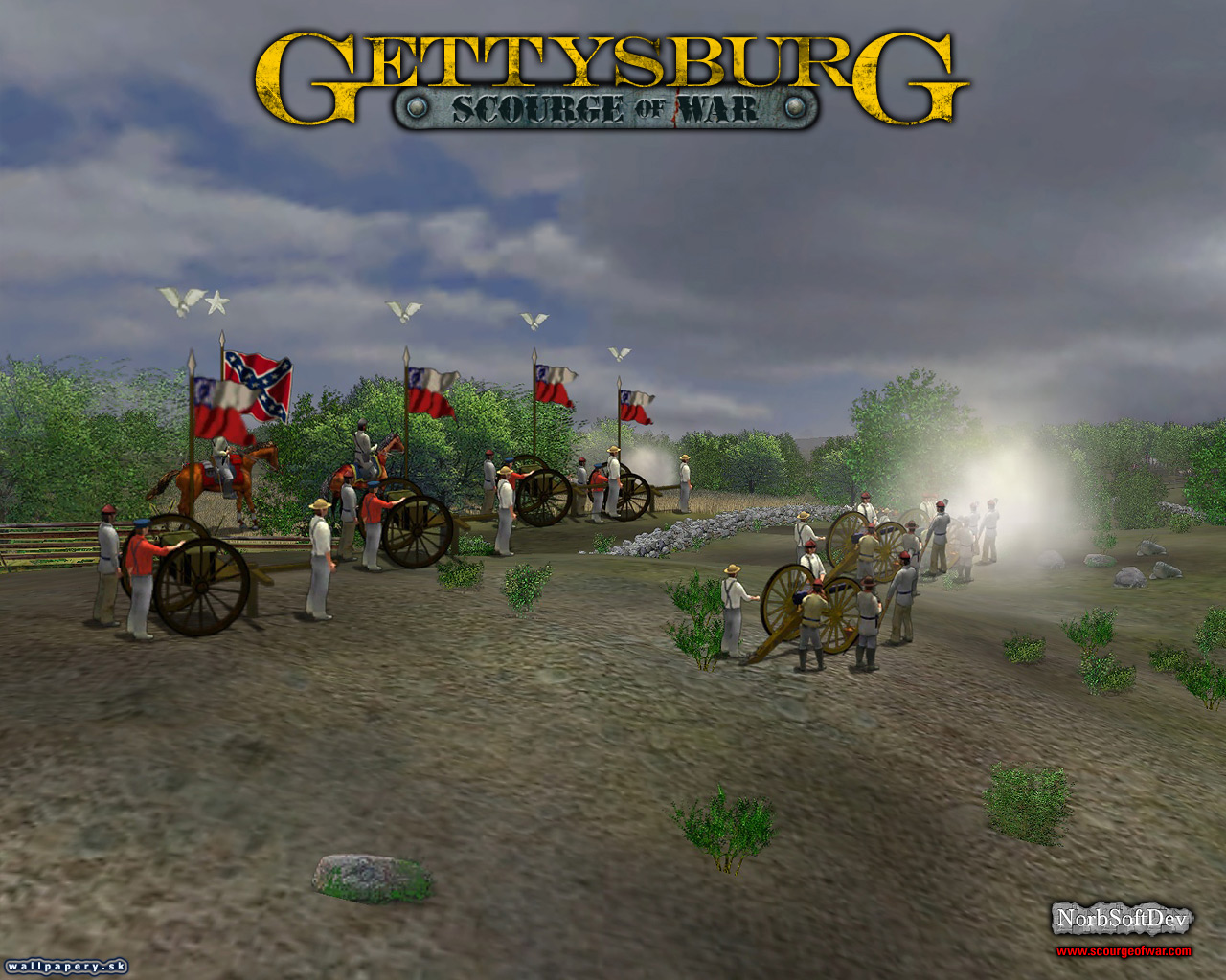 Scourge of War: Gettysburg - wallpaper 17