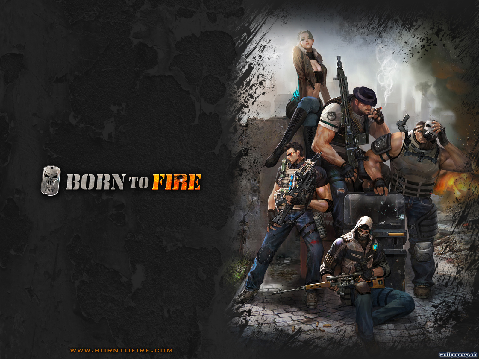 Born to Fire - wallpaper 5