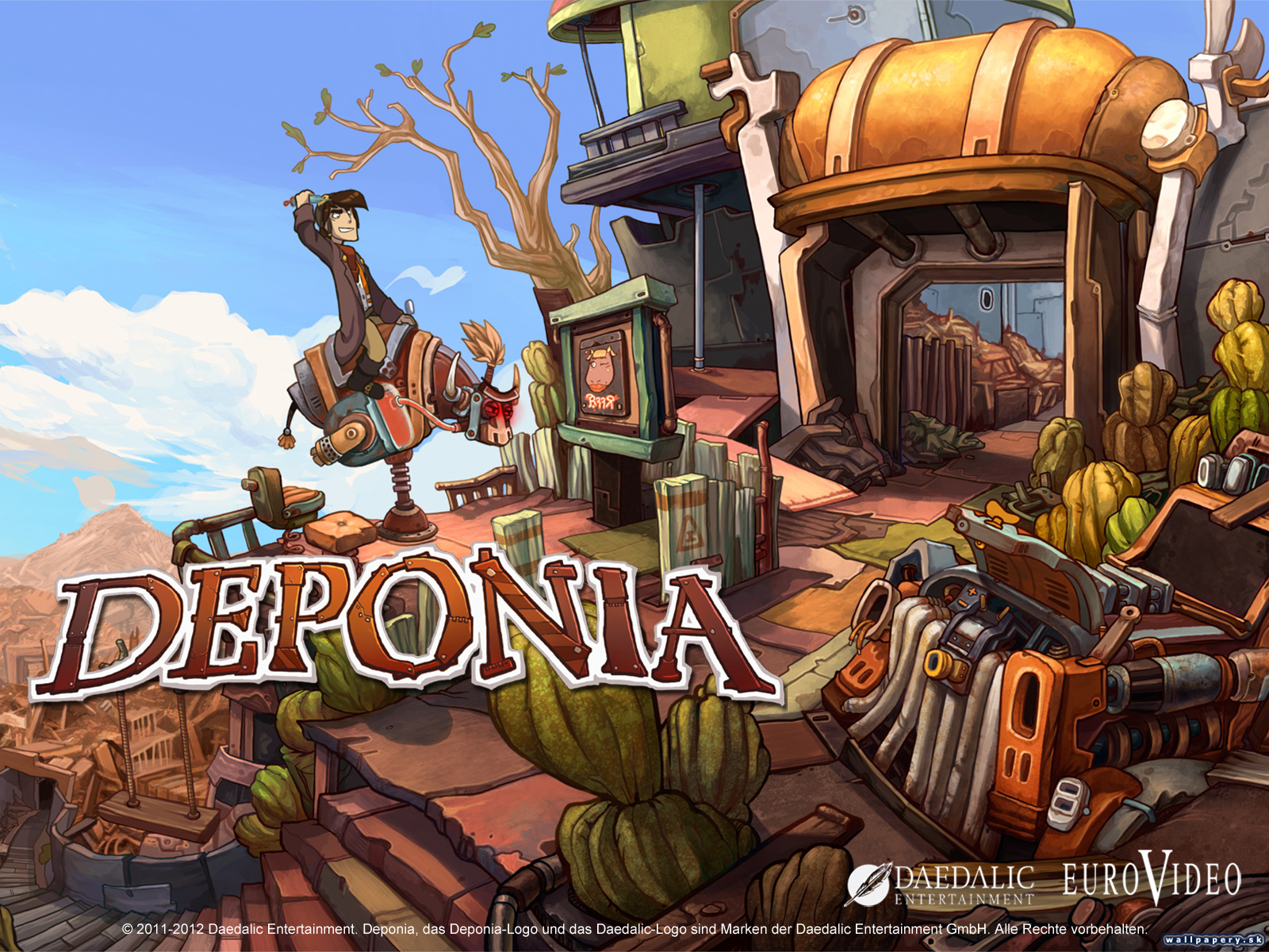 Deponia - wallpaper 2