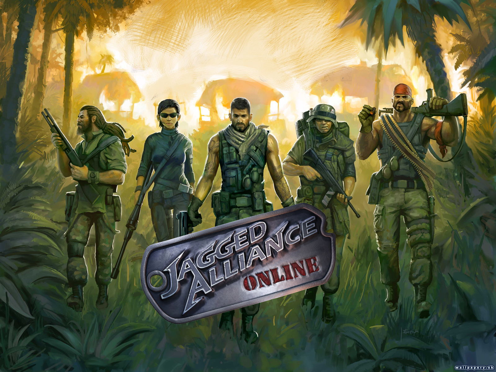 Jagged Alliance Online - wallpaper 1