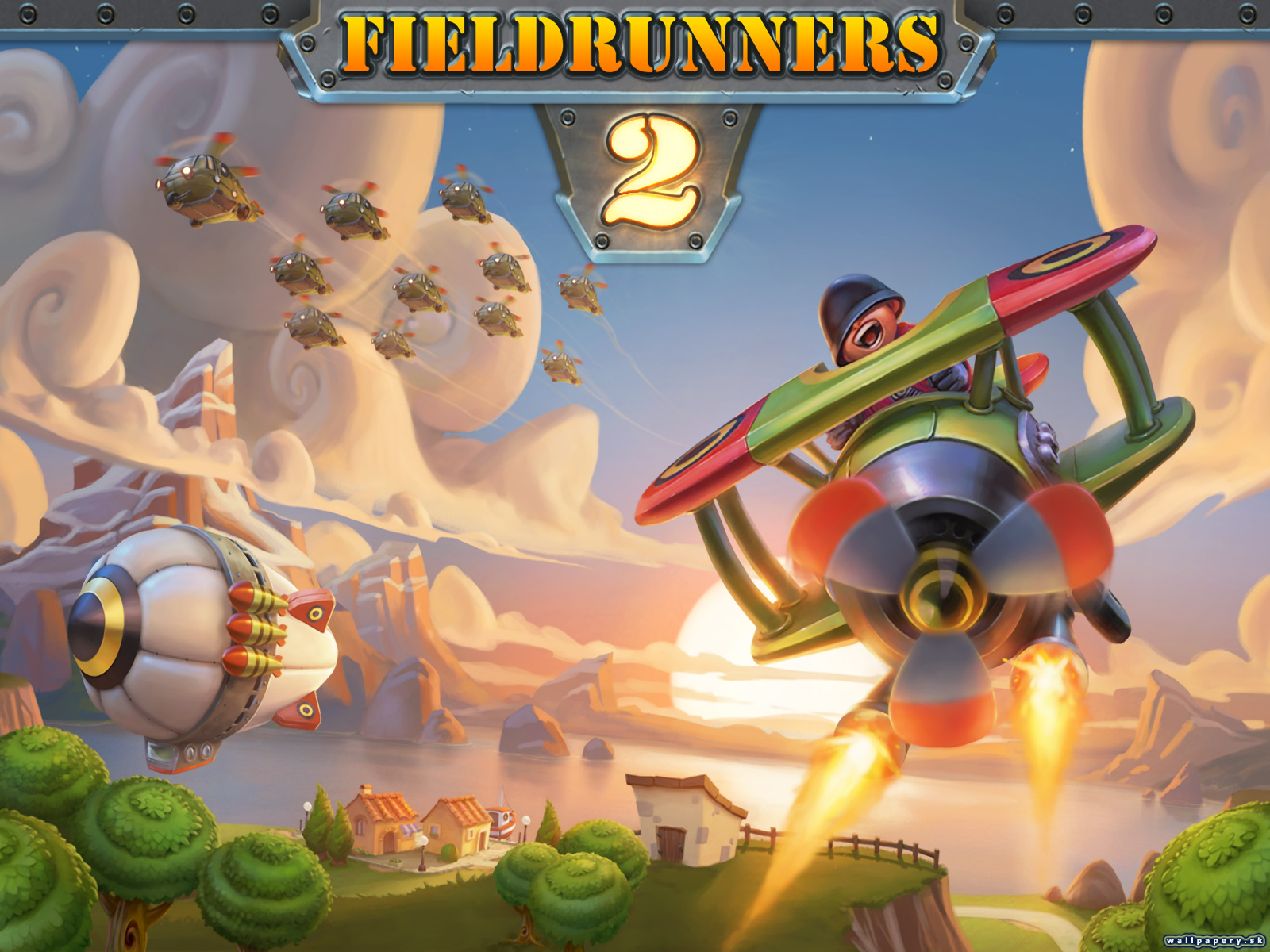 Fieldrunners 2 - wallpaper 1