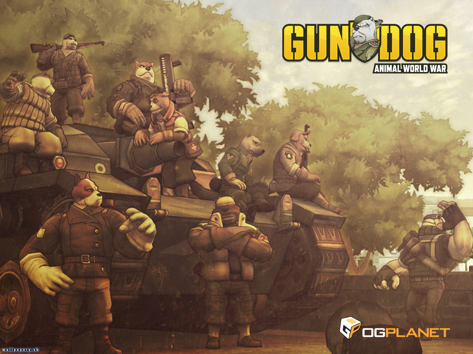 Gundog - wallpaper 1