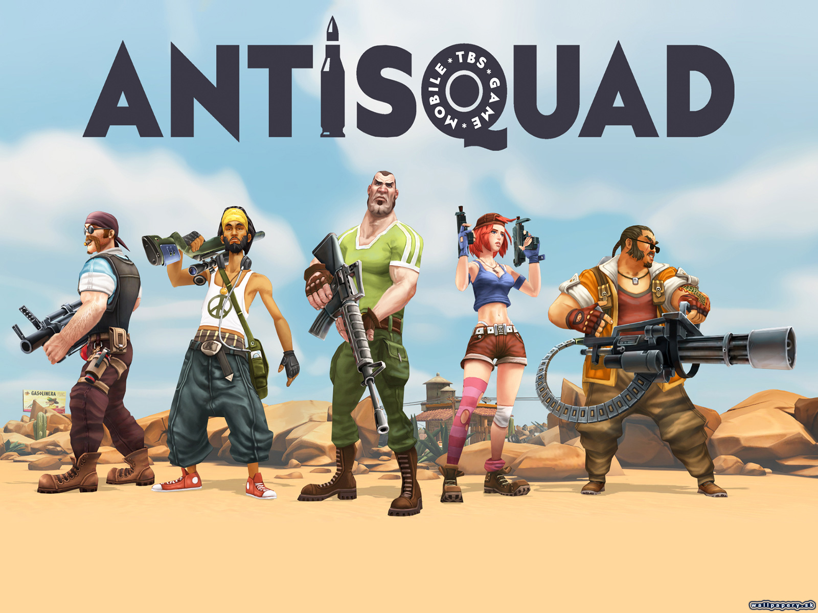 Antisquad - wallpaper 1