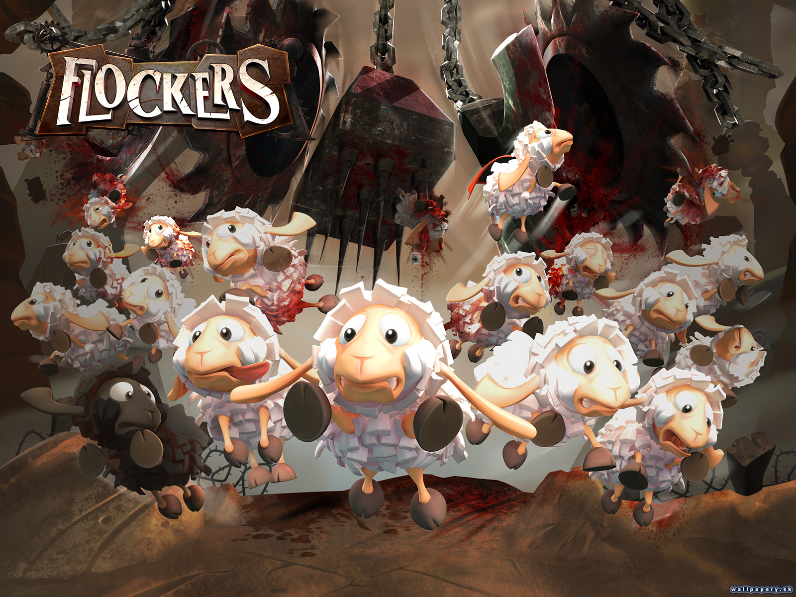 Flockers - wallpaper 1