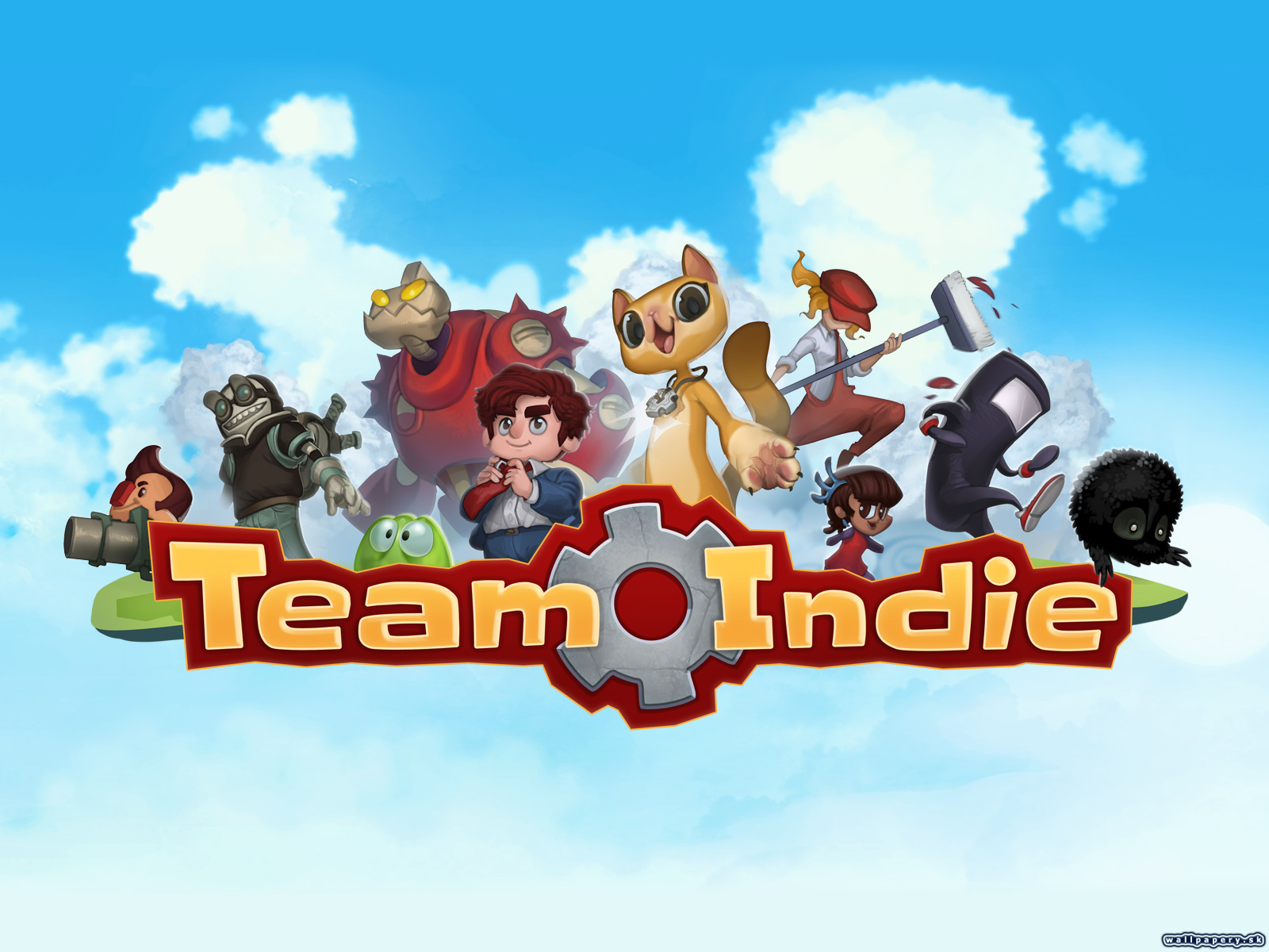 Team Indie - wallpaper 1