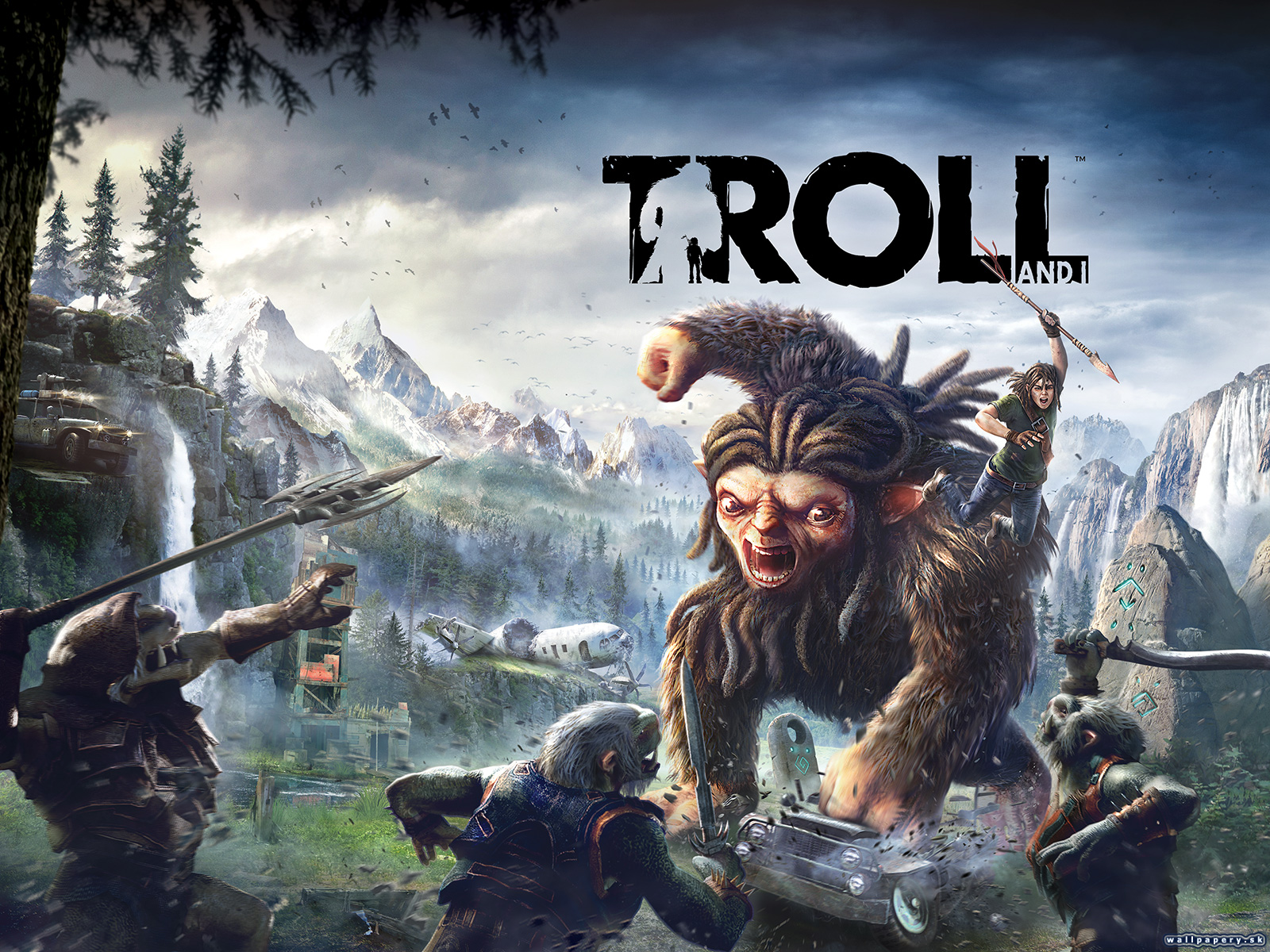 Troll and I - wallpaper 1