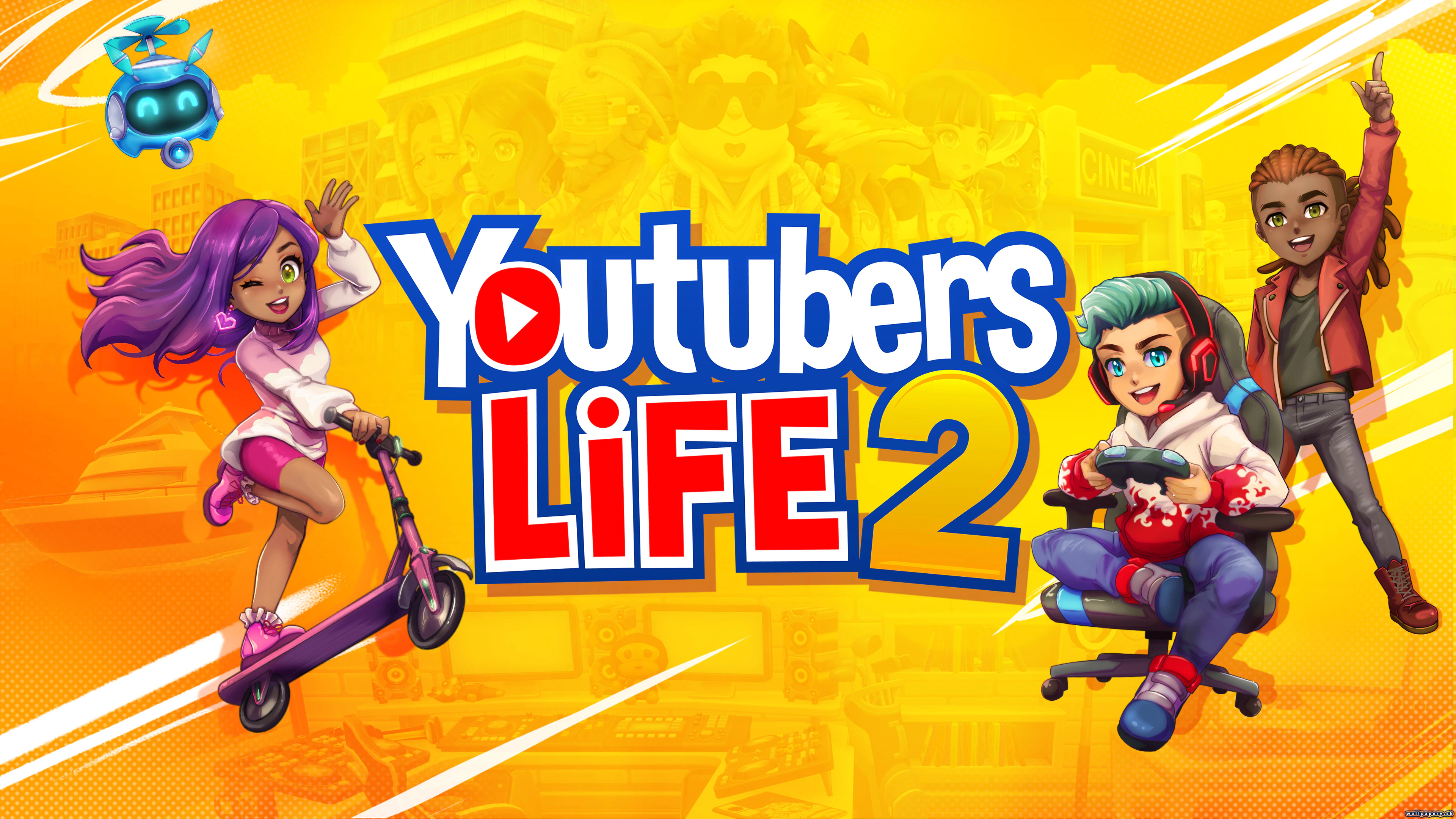 Youtubers Life 2 - wallpaper 1