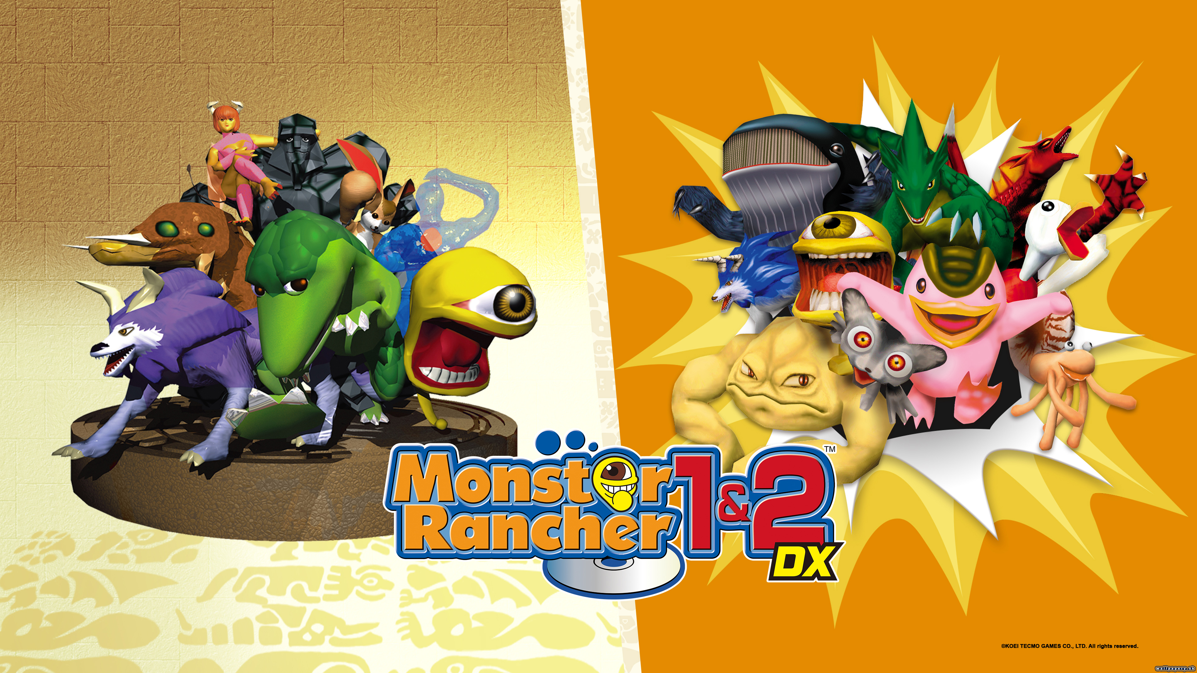 Monster Rancher 1 & 2 DX - wallpaper 1