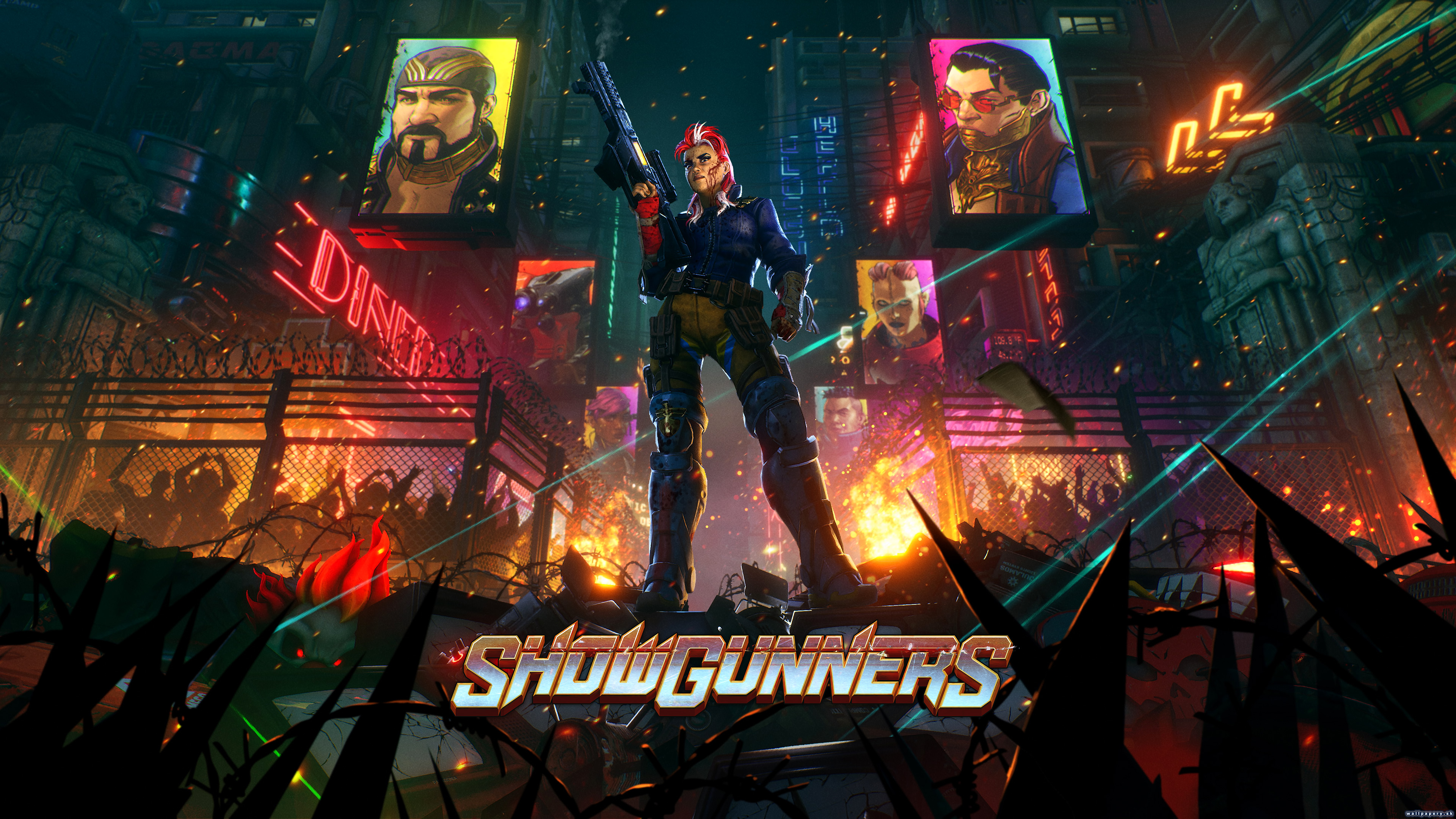 Showgunners - wallpaper 1