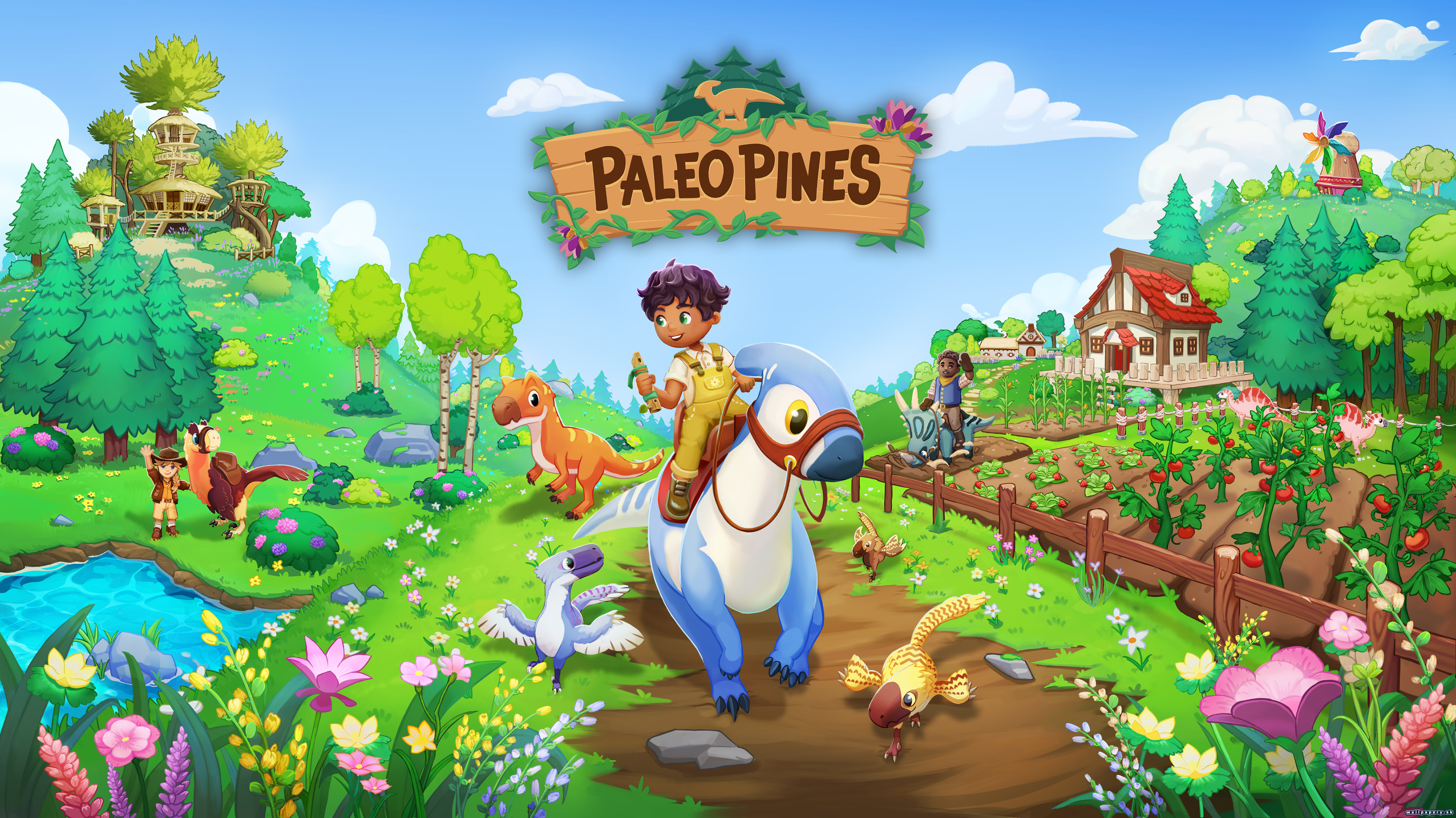 Paleo Pines - wallpaper 1