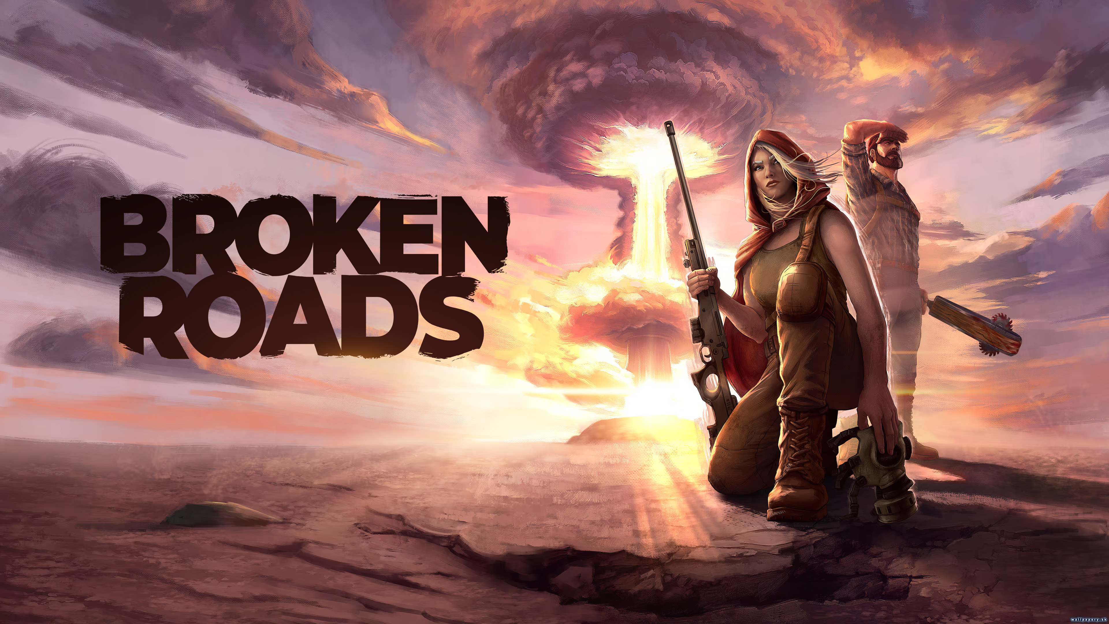 Broken Roads - wallpaper 1