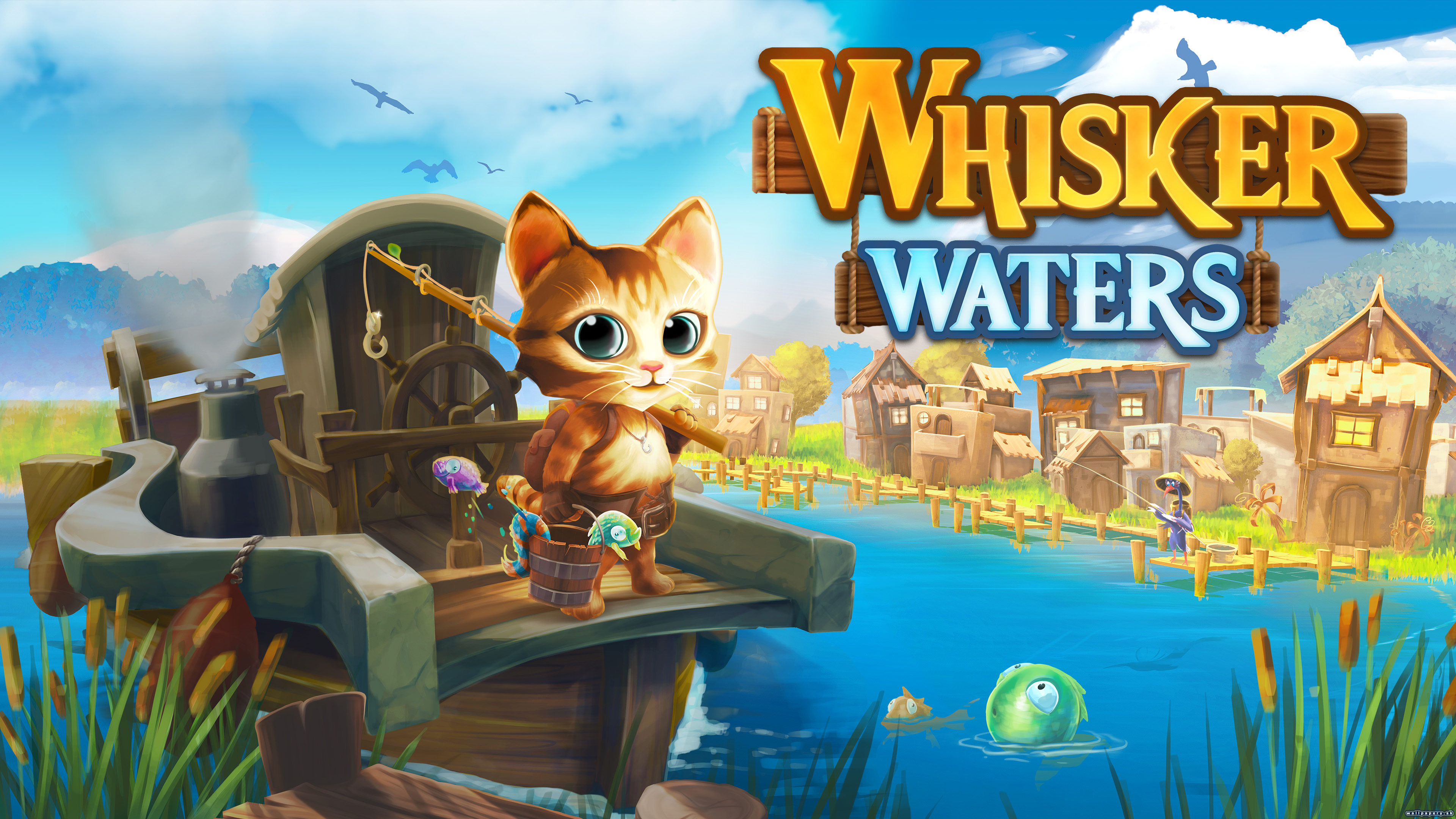 Whisker Waters - wallpaper 1