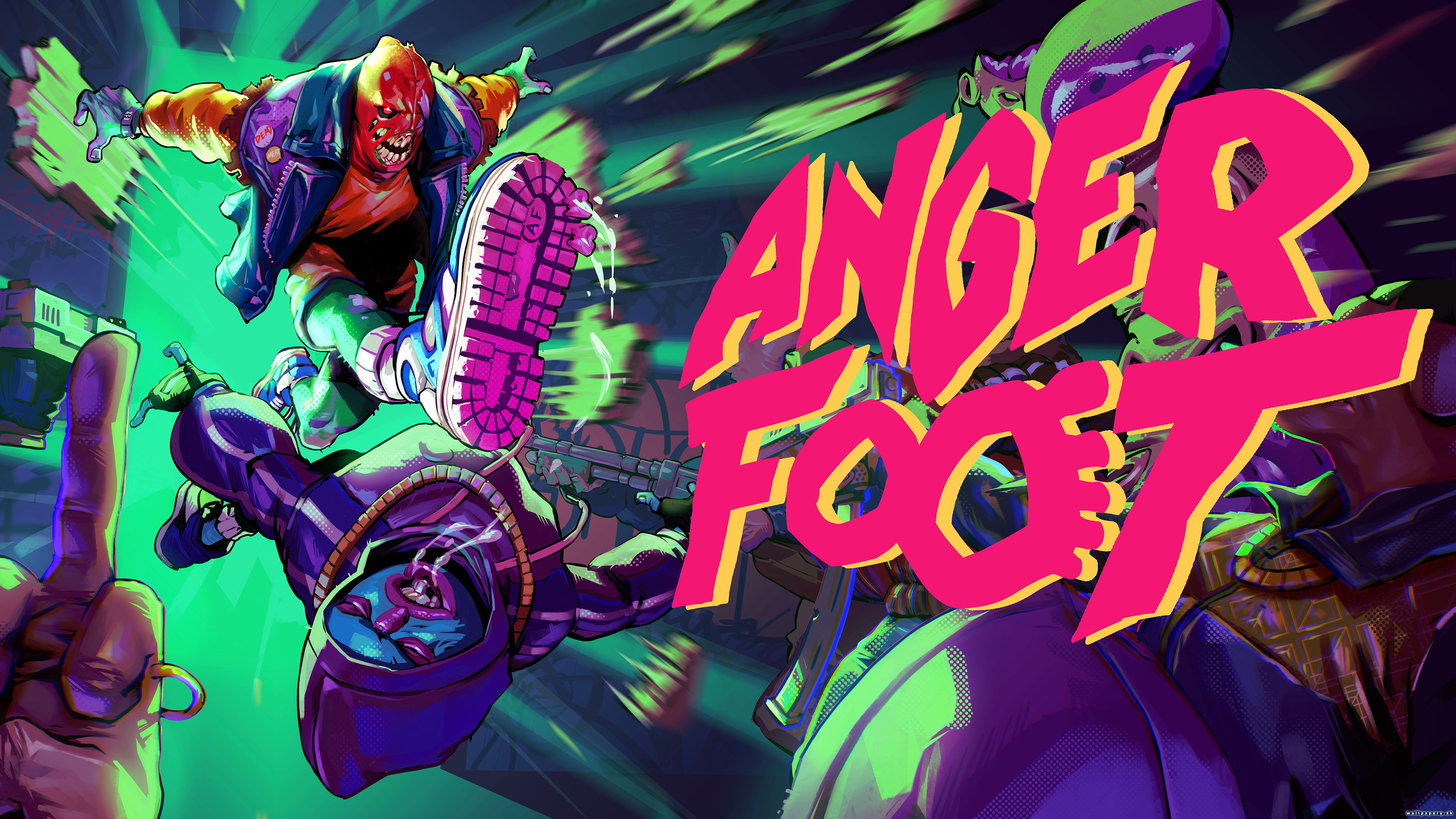 Anger Foot - wallpaper 1