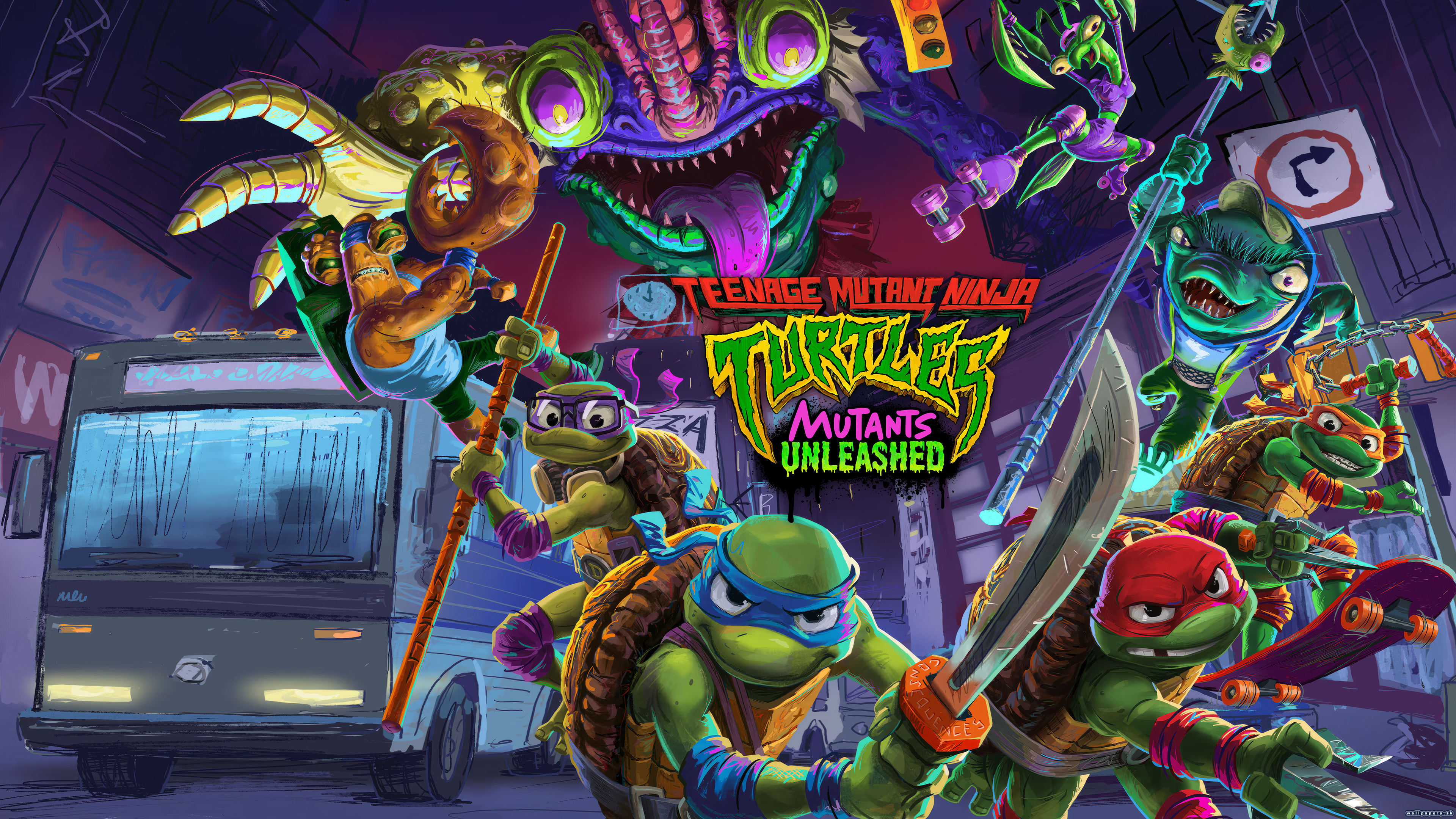 Teenage Mutant Ninja Turtles: Mutants Unleashed - wallpaper 1