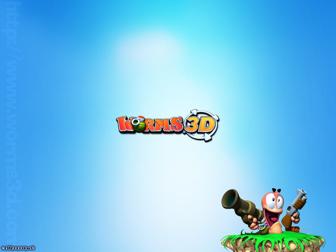 Worms 3D - wallpaper 7