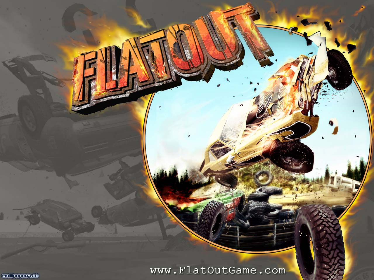 FlatOut - wallpaper 1