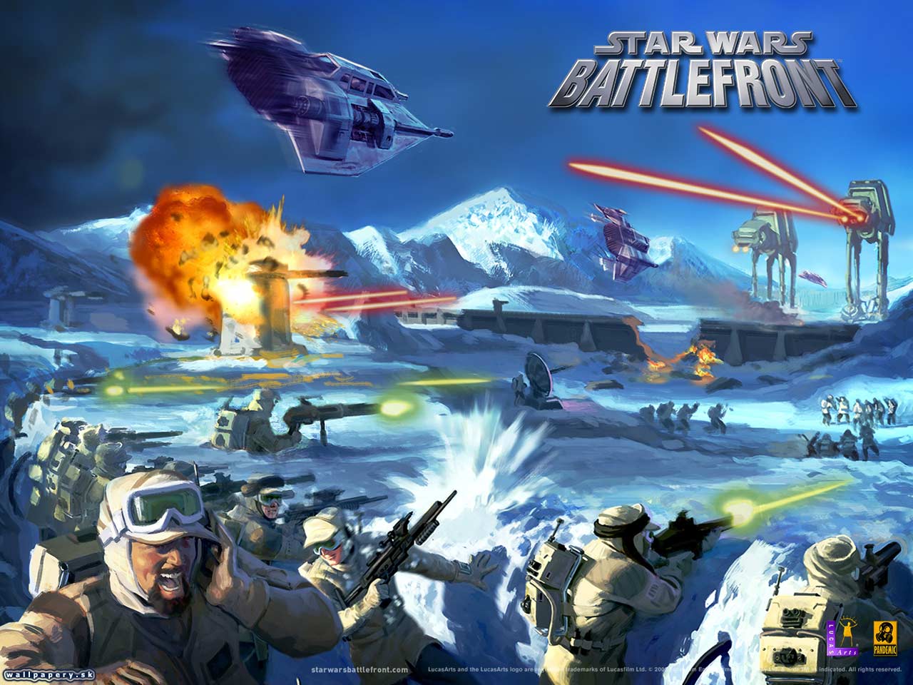 Star Wars: BattleFront (2004) - wallpaper 4