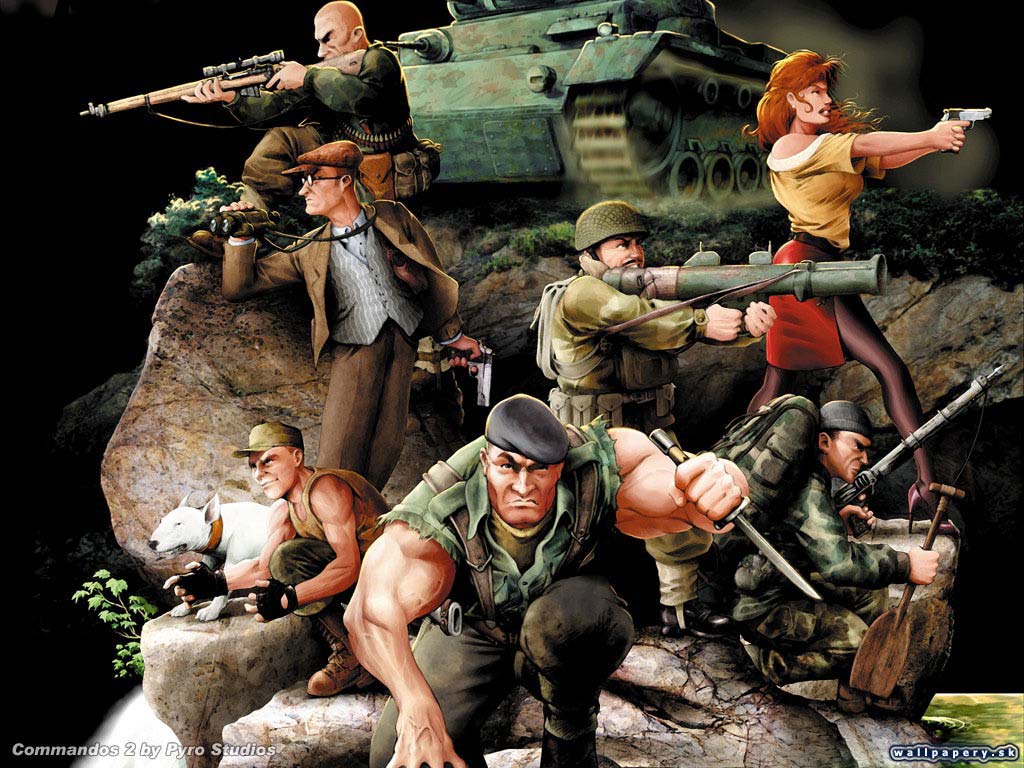 Commandos 2: Men of Courage - wallpaper 22